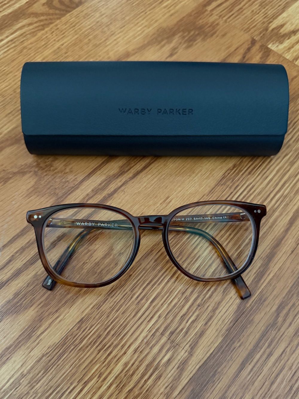 Warby Parker Carlton, Brown Tortoise/ ristretto tortoise Acetate Round Frames